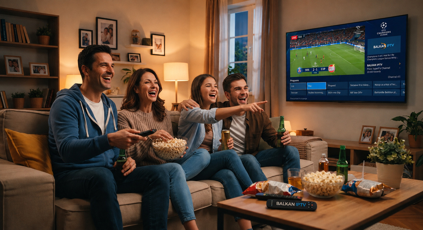 Prenos utakmice uživo na Smart TV-u — IPTV BALKAN sportski kanali